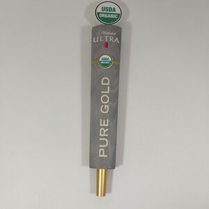 Michelob Ultra Pure Gold USDA Organic 15" Beer Tap Handle